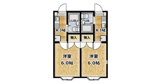 アリス東小泉第1【1階】の間取り