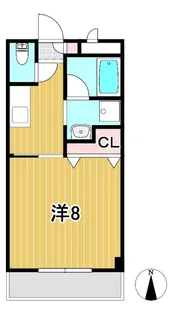コーポやわら【3階】の間取り