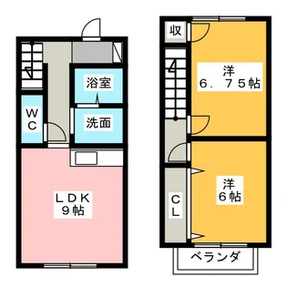 静岡県浜松市中央区半田山5【一戸建】の間取り