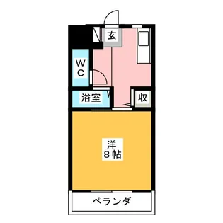 コート・ラ・セーヌ【2階】の間取り