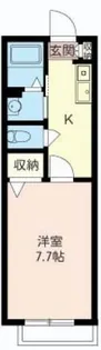 アクアクオリア【2階】の間取り