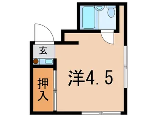 ドゥエルさかえ【1階】の間取り