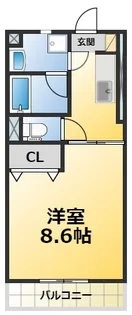 SANTOPIA-SEN【2階】の間取り