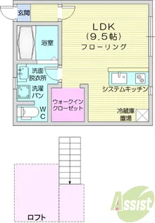 ラ・コッリーナ青葉【2階】の間取り