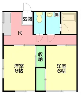 メゾン十二所【2階】の間取り