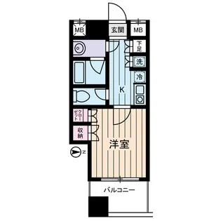 西川ビル【5階】の間取り