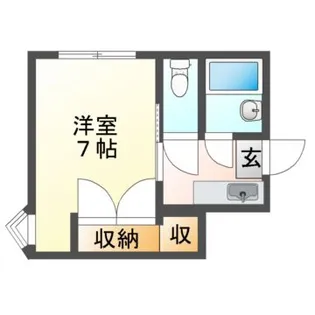 ハイツチェリーズヒル【1階】の間取り