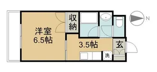 メイプルタウン【3階】の間取り