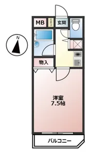 シェレナ六甲【2階】の間取り