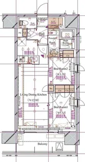 東京都台東区駒形1【マンション】の間取り
