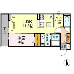 フォーチューン【1階】の間取り