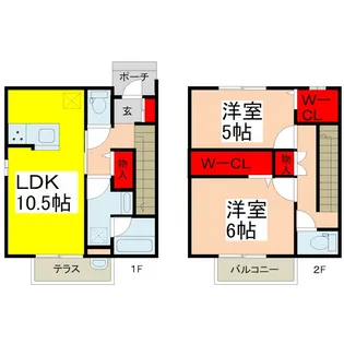 トワテラスの間取り