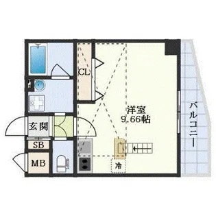 XSELL YAGA【3階】の間取り