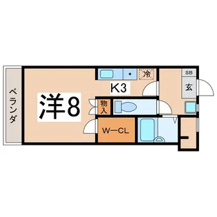 エスペランス志村II【3階】の間取り