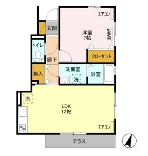 東京都世田谷区砧1【一戸建】の間取り