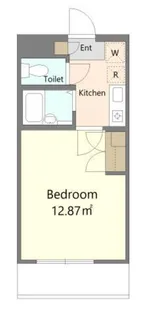 シャルマンハイツHori【1階】の間取り