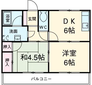 プレアデス【2階】の間取り