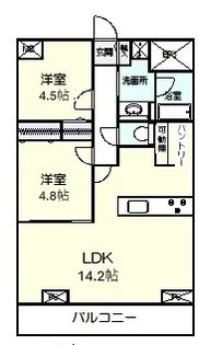 APLIV【1階】の間取り