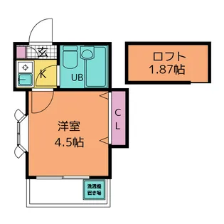 レオパレス金沢文庫第3【2階】の間取り