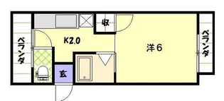 立花ビル【4階】の間取り