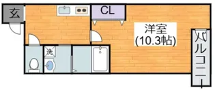 大阪府大阪市平野区平野上町1【アパート】の間取り