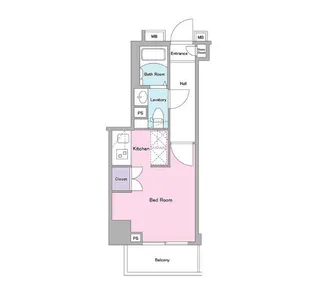 東京都品川区小山3【マンション】の間取り