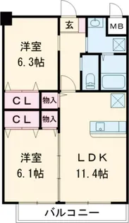 ソフィア21【3階】の間取り