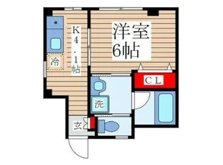 サンライトマンションIII【3階】の間取り