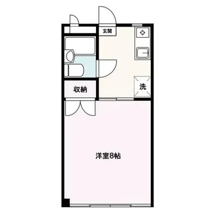 ワコービル【3階】の間取り