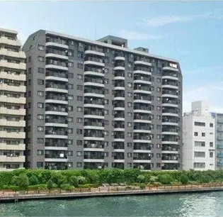 東京都中央区日本橋中洲【マンション】の外観