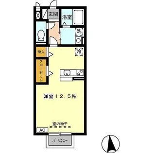 マグノリアヒルズ【2階】の間取り