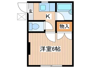 セフィール東【1階】の間取り
