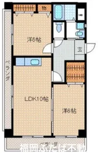 ファースト ヒルズ【3階】の間取り