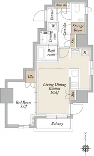 東京都三鷹市下連雀4【マンション】の間取り