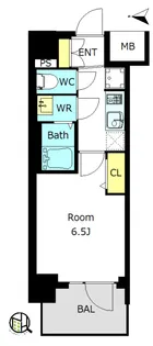 愛知県名古屋市中区新栄1【マンション】の間取り
