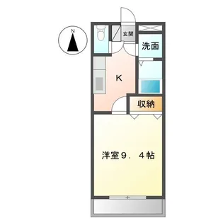 メゾンシクラメン【3階】の間取り