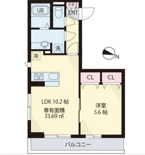 アーク大岡山【3階】の間取り