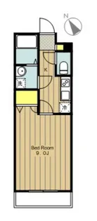 アロッジオ淵野辺II【2階】の間取り