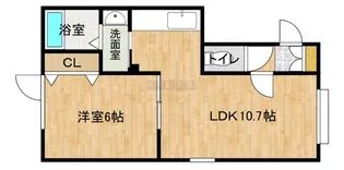 メゾンドソレイユ【1階】の間取り