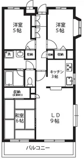 コートエレガンスG【2階】の間取り