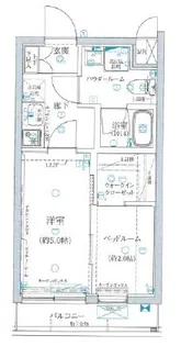パティーナ本蓮沼【4階】の間取り