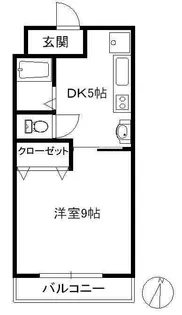ハイグランデイ松永【10階】の間取り