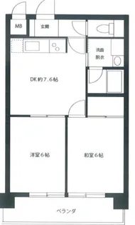 東京都江戸川区東葛西7【マンション】の間取り