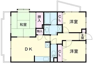 第3笠原マンション【1階】の間取り