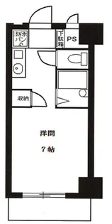 シェグランほり川【7階】の間取り