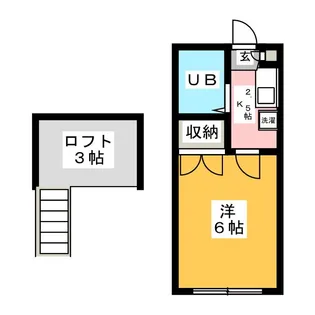 ボナール湘南台【1階】の間取り