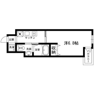 クレアール神戸【5階】の間取り