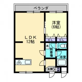 ヨシミマンション【3階】の間取り