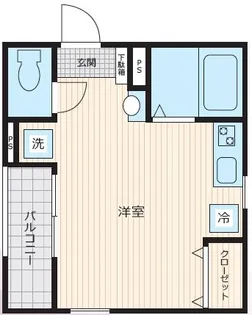 フォレックスコート本蓮沼【3階】の間取り