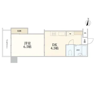 メルベイユ恵比寿【7階】の間取り